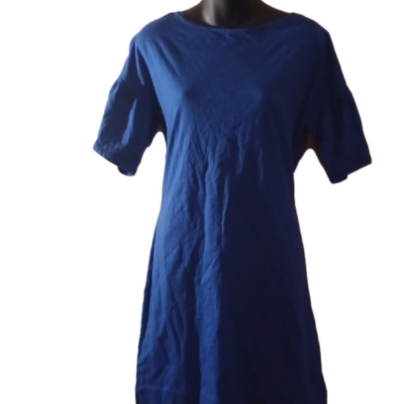 Vineyard Vines Bright blue T shirt dress. Size medium.  Great for Spring! - Picture 1 of 7